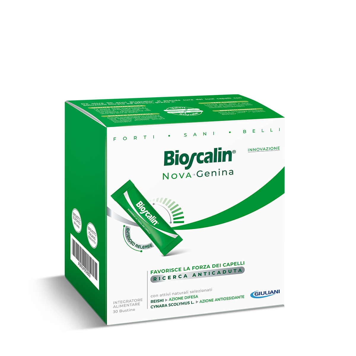 Integratori bustine Bioscalin NOVA•Genina